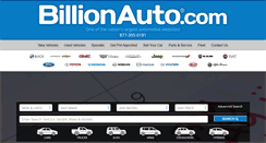 Desktop Screenshot of billionauto.com